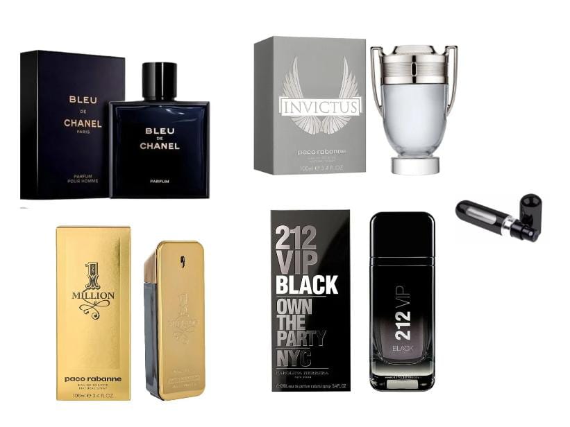 BLEU+SAUVAGE+INVICTUS+ONEMILLION+PERFUME